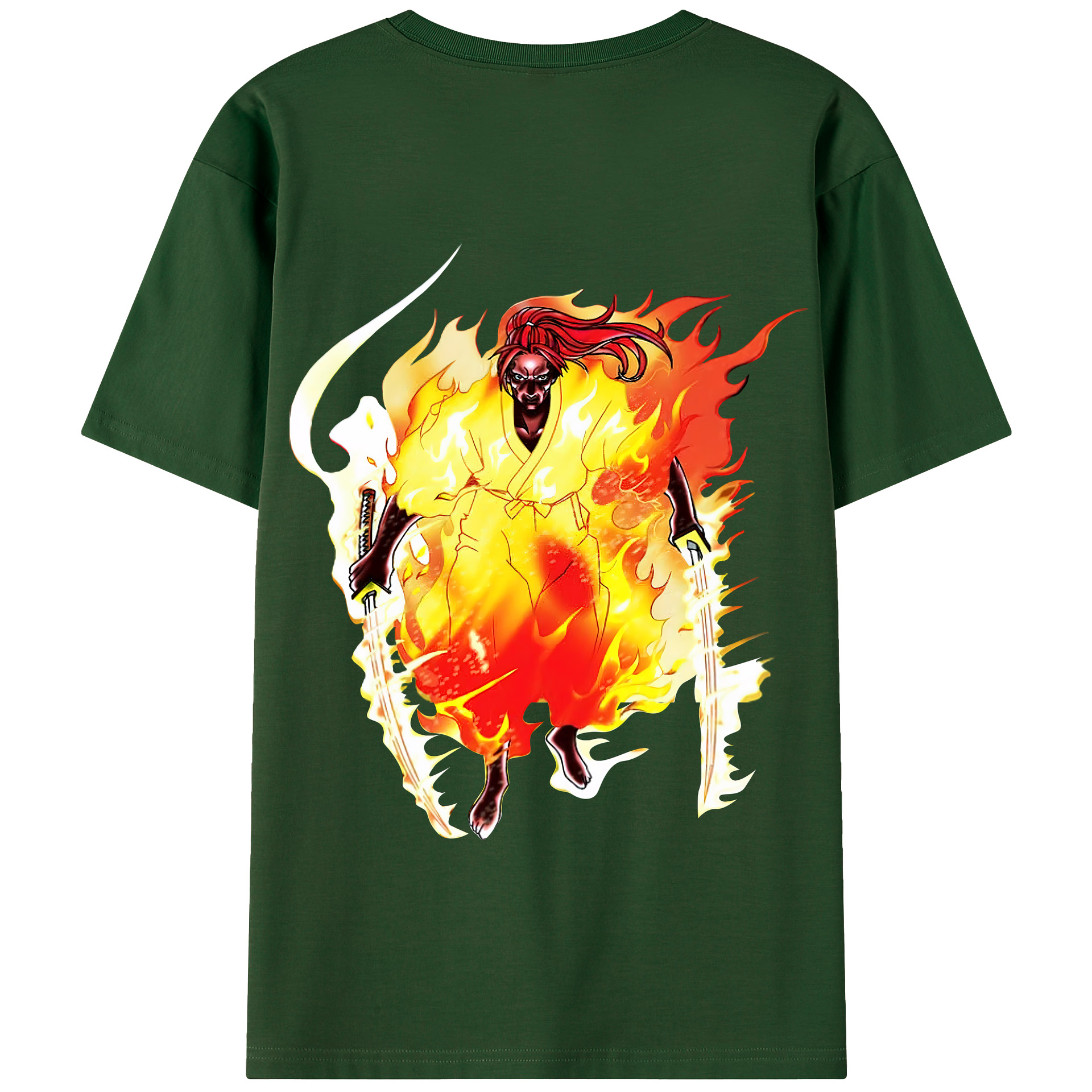 （画像用） 遊☆戯☆王 Yu-Gi-Oh! 綿100％半袖Tシャツ（背面プリント）